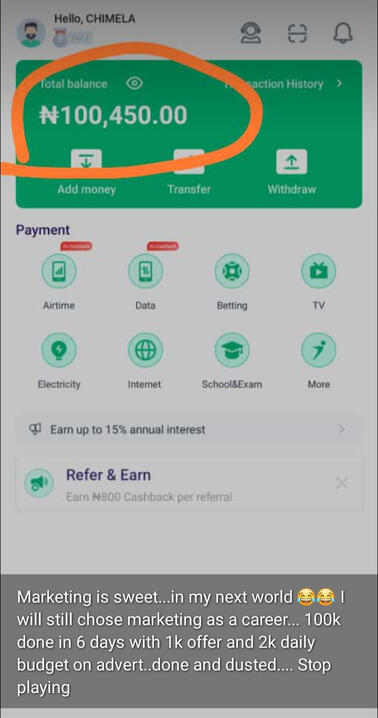 He made over 6K same night he got the 330+ Courses