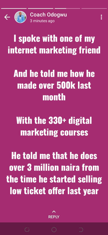 He made over 6K same night he got the 330+ Courses